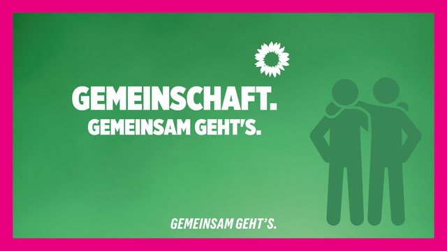 Gemeinschaft. Gemeinsam geht’s.