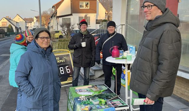 Infostand Ihringshausen